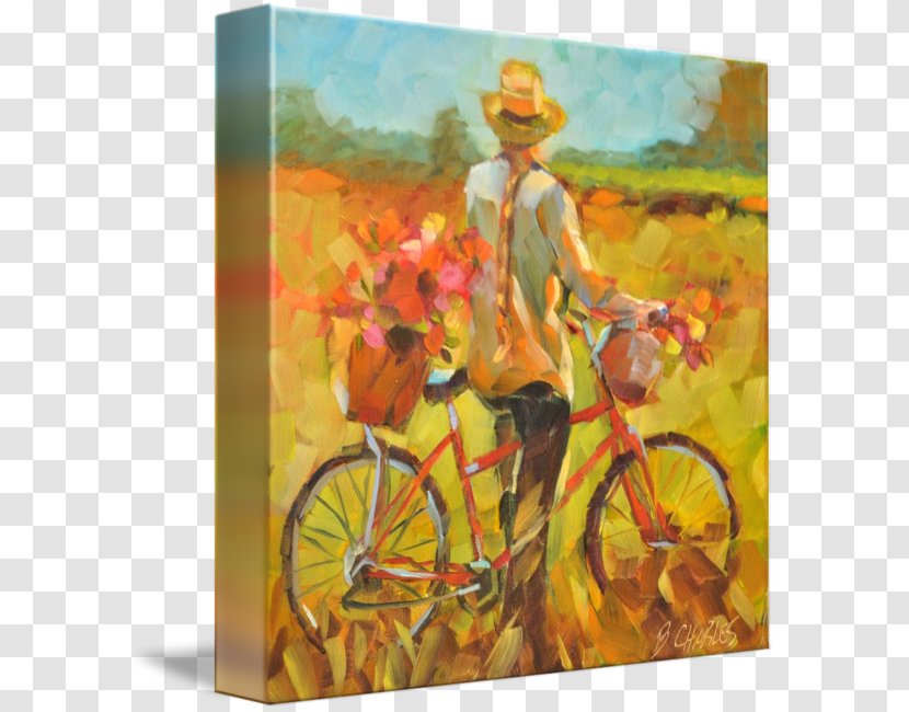 Painting Acrylic Paint Gallery Wrap Canvas Art Transparent PNG