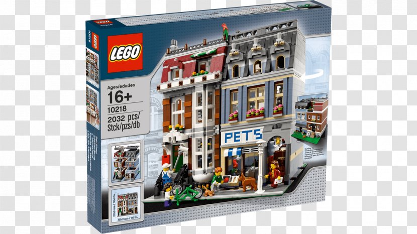 Lego Creator Modular Buildings Toy Pet Shop - Block Transparent PNG