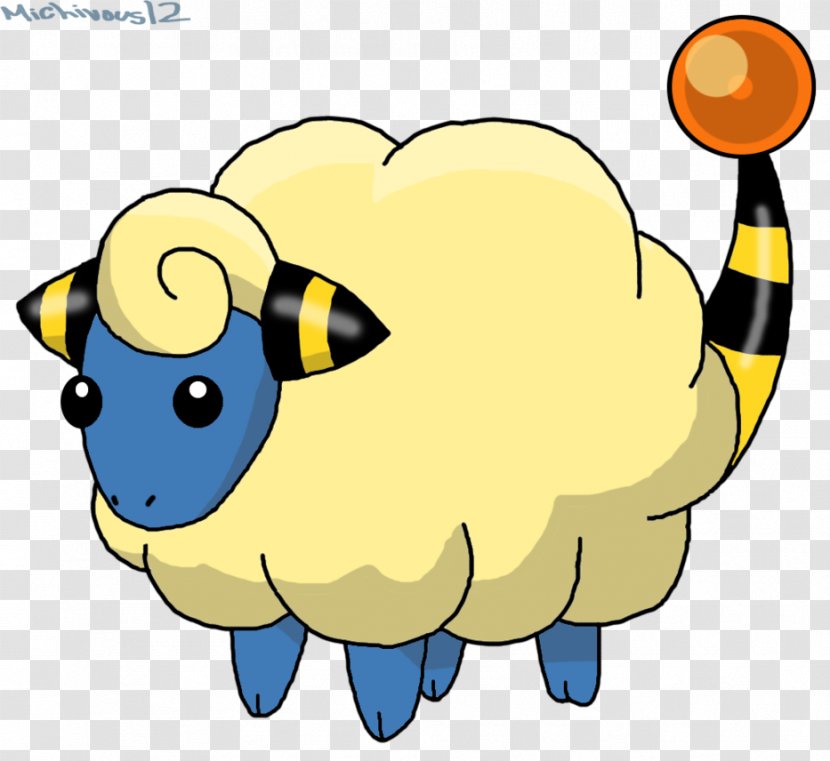 Mareep Flaaffy Ampharos Tail Clip Art - Membrane Winged Insect Transparent PNG