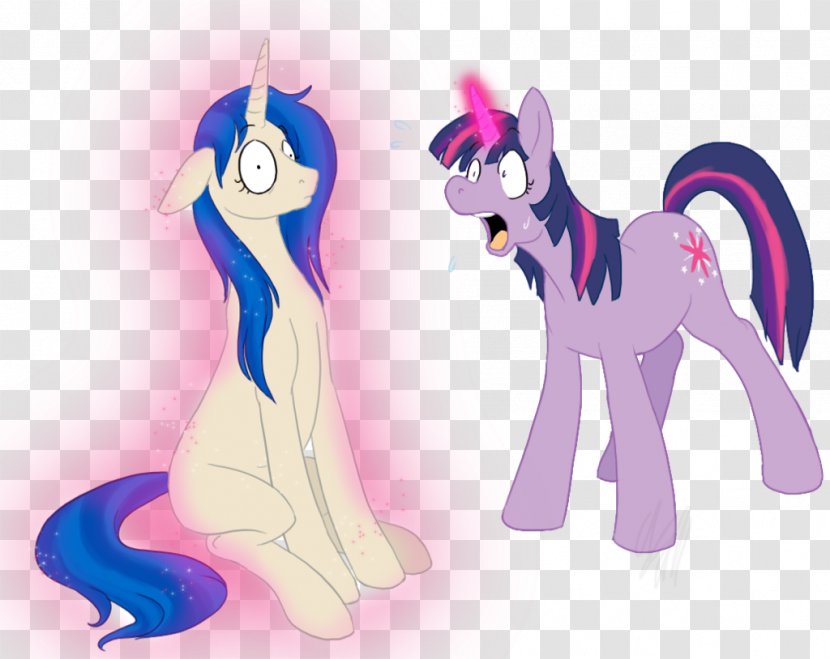 Horse Unicorn - Animated Cartoon - Body Swap Transparent PNG