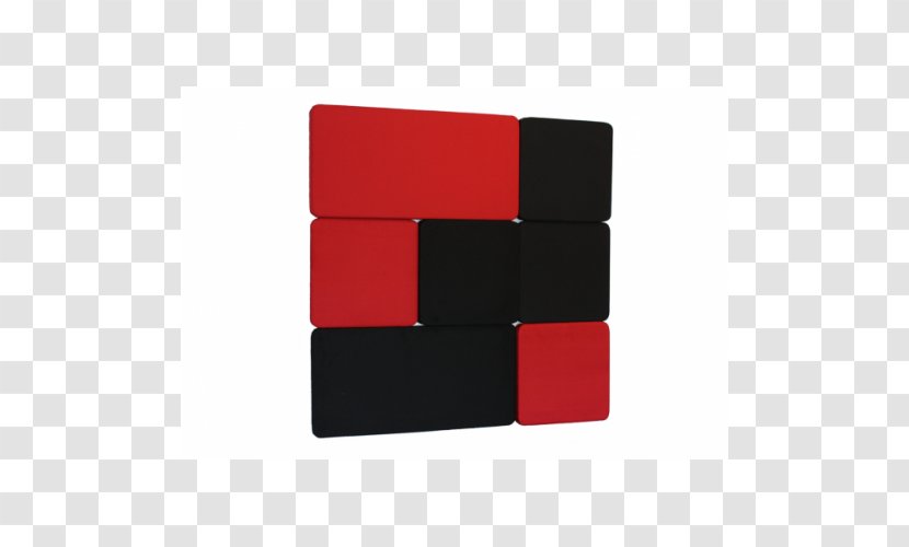 Rectangle - Red - Office Wall Transparent PNG