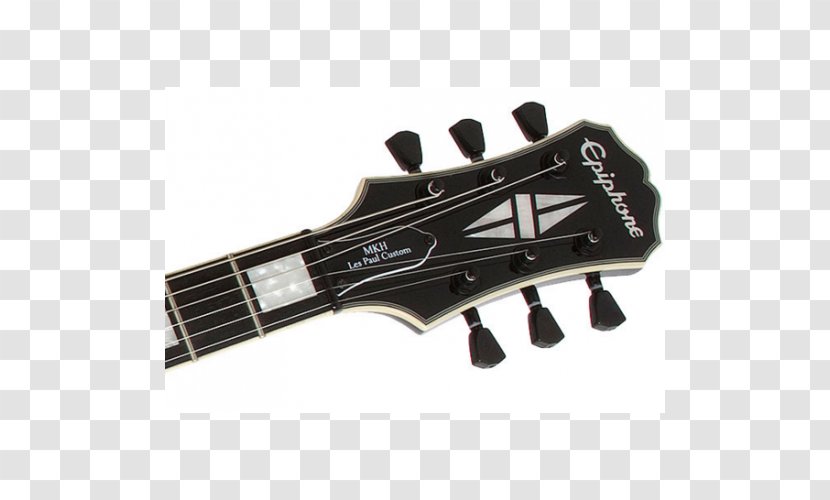 Gibson Les Paul Custom Epiphone 100 Seven-string Guitar - Musician Transparent PNG