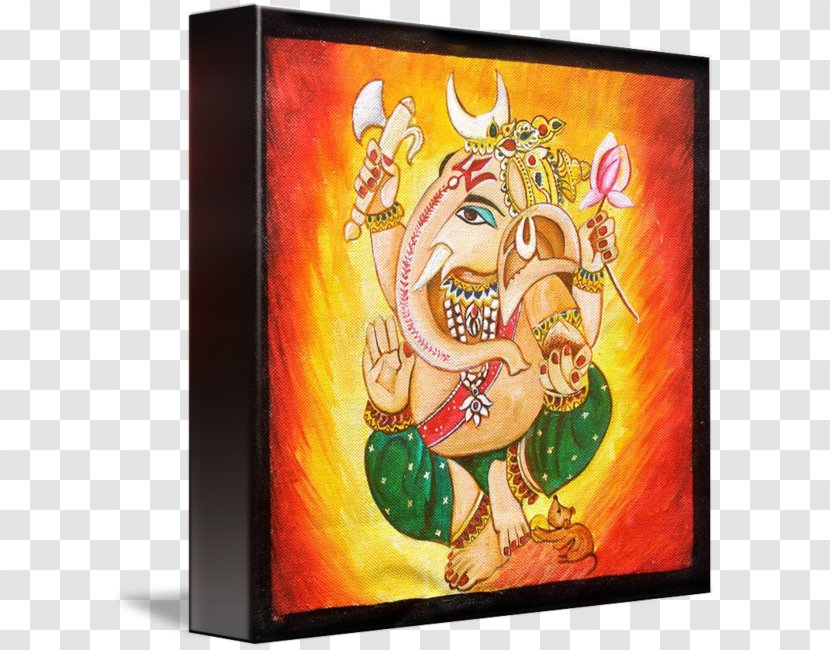 Ganesha Painting Artist Work Of Art - Museum Transparent PNG
