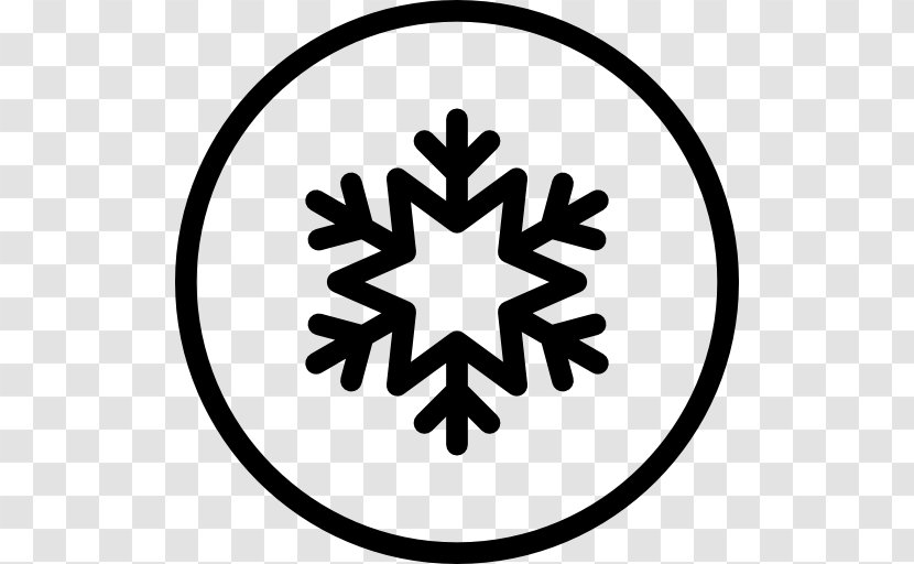 Snowflake Symbol - Winter Transparent PNG