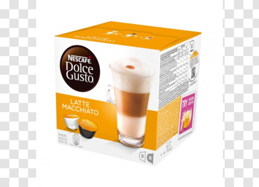 Dolce Gusto Latte Macchiato Coffee Cappuccino Caffè Transparent PNG