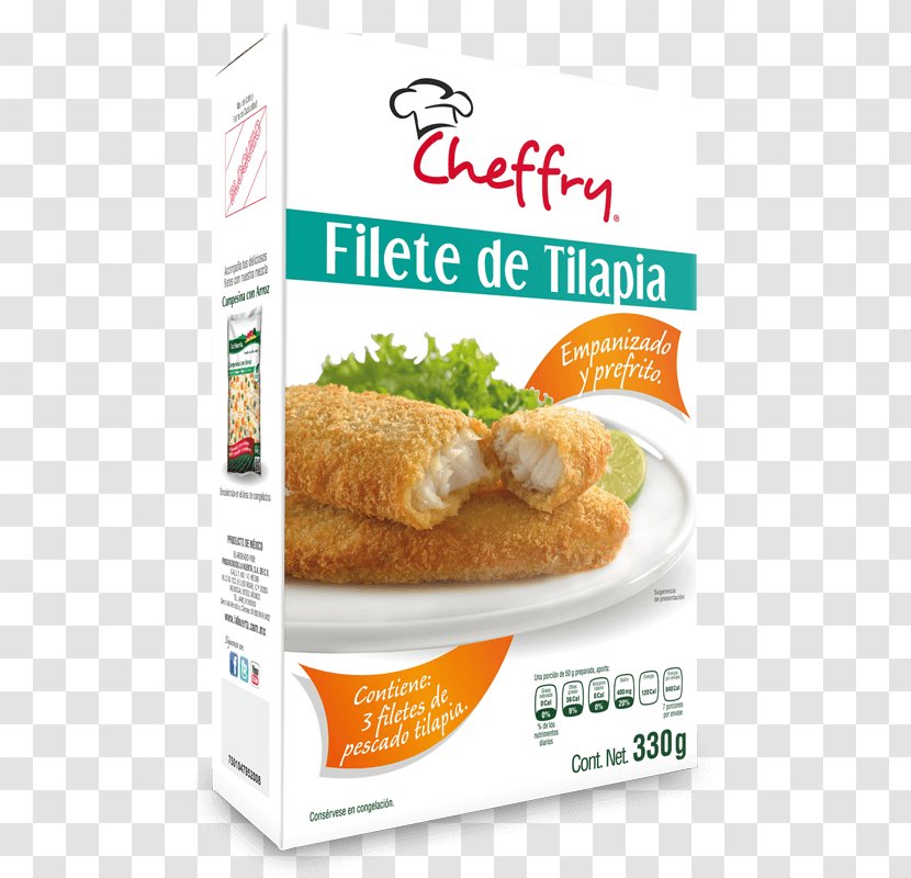 Vegetarian Cuisine Fast Food Korokke Fillet Fish - FILETE DE PESCADO Transparent PNG
