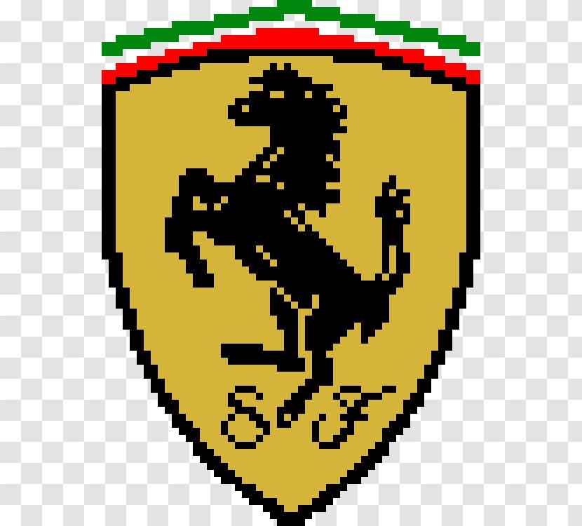 Ferrari F12 Car Machine Embroidery - Symbol Transparent PNG