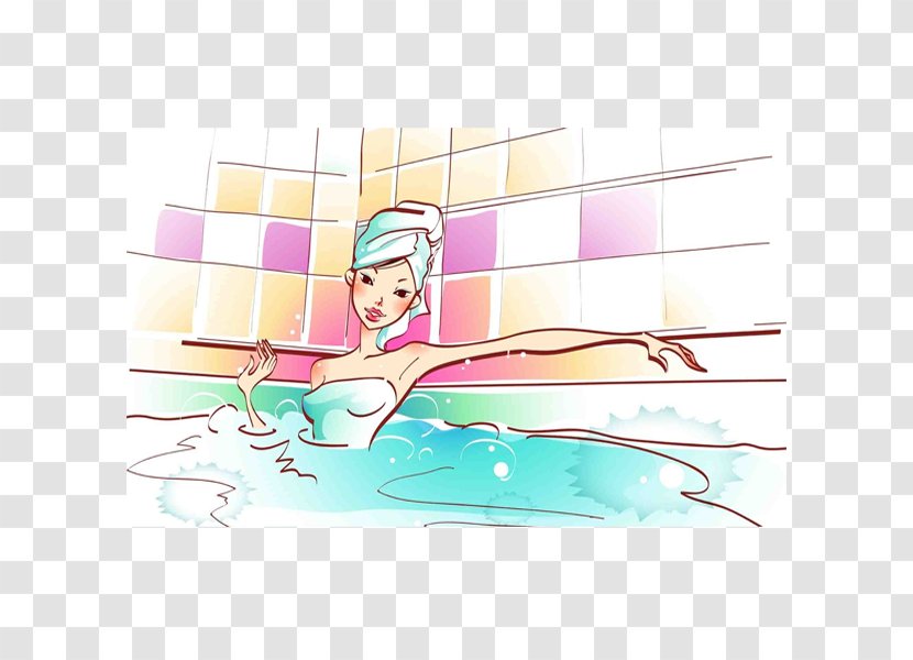 Womens Sports Woman High-definition Television Wallpaper - Cartoon - Bathe Beauty Transparent PNG