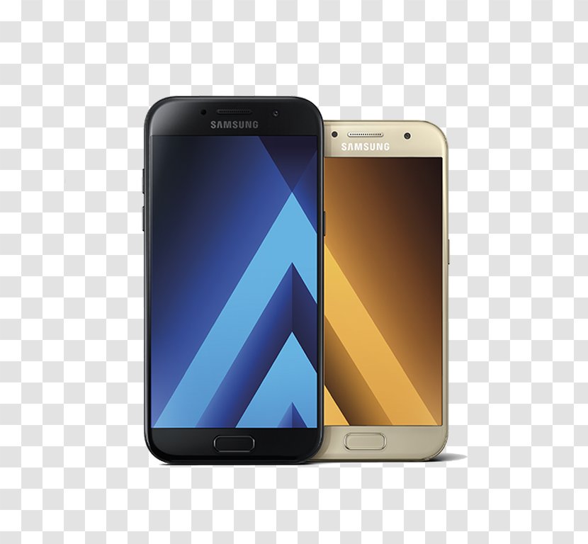 Samsung Galaxy A3 (2017) A5 A7 (2016) (2015) - Communication Device - Intelligent Mobile Phone Transparent PNG
