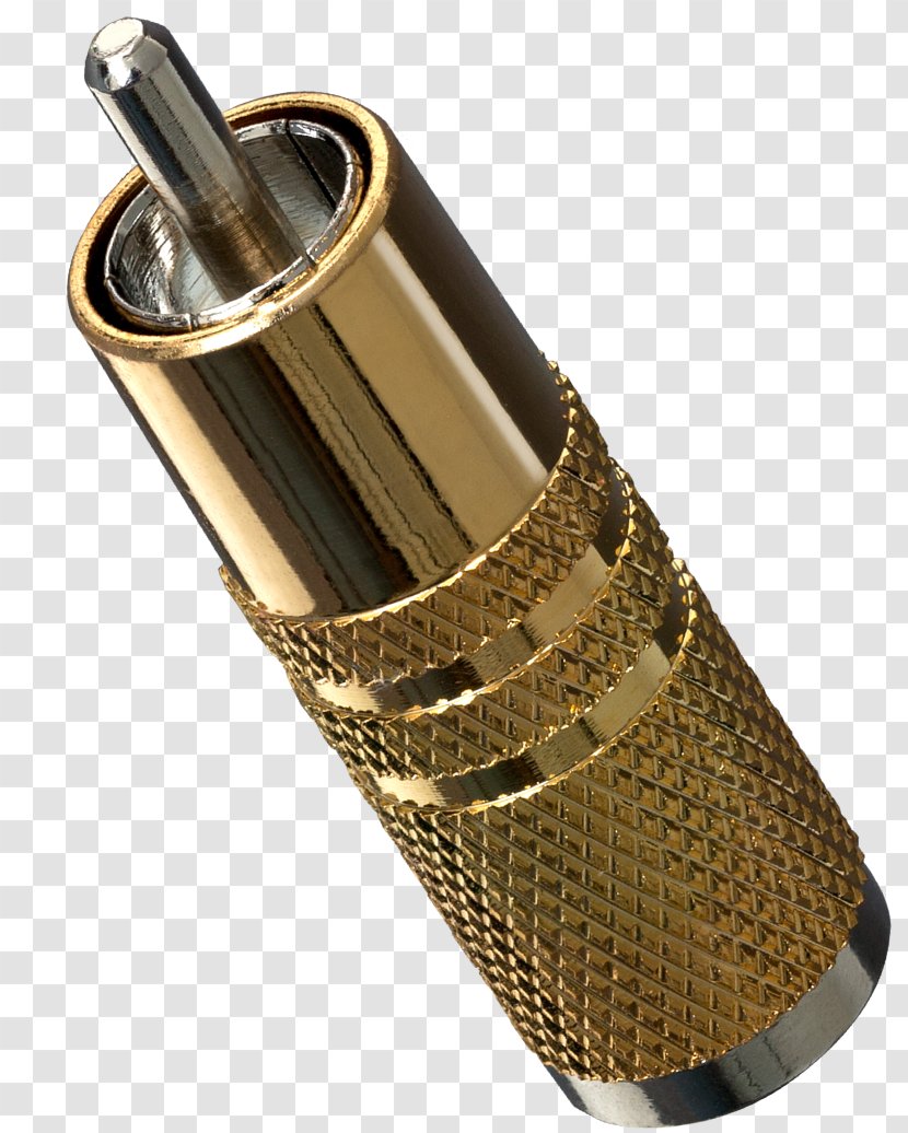 RCA Connector Electrical Cable XLR Phone - Dvdaudio - Gold Light Transparent PNG