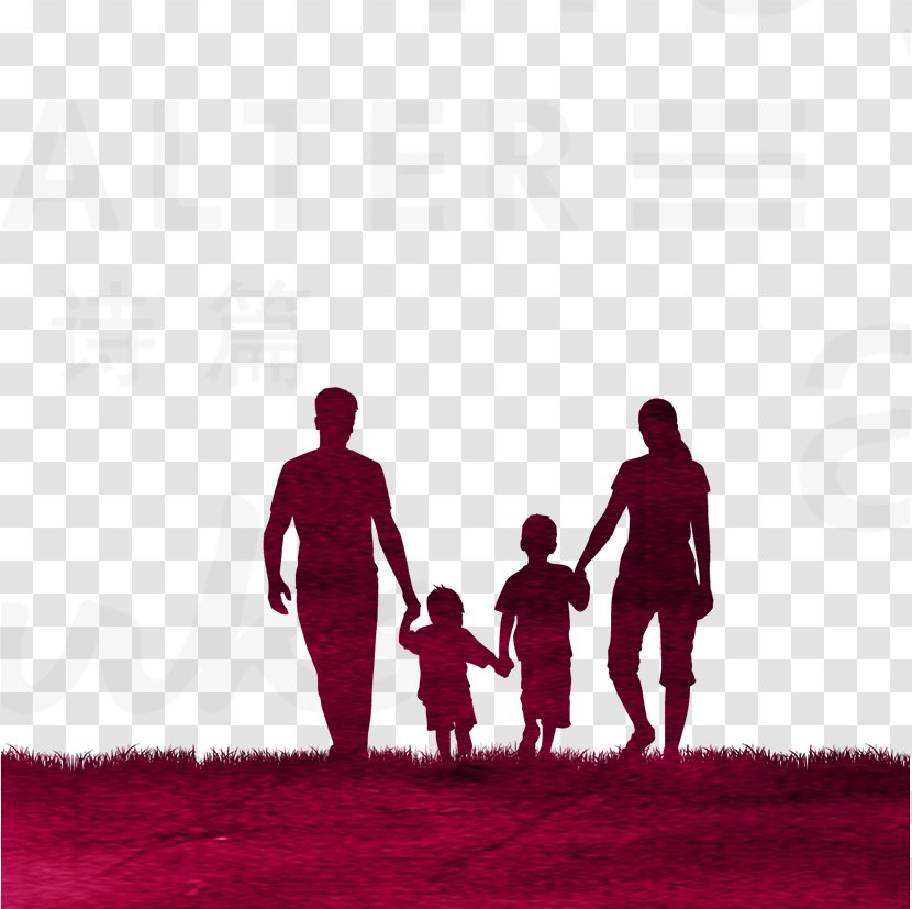 Family Silhouette Divorce Transparent PNG