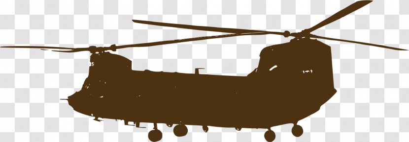 Boeing CH-47 Chinook Helicopter United States Army Clip Art - Military Aircraft Transparent PNG