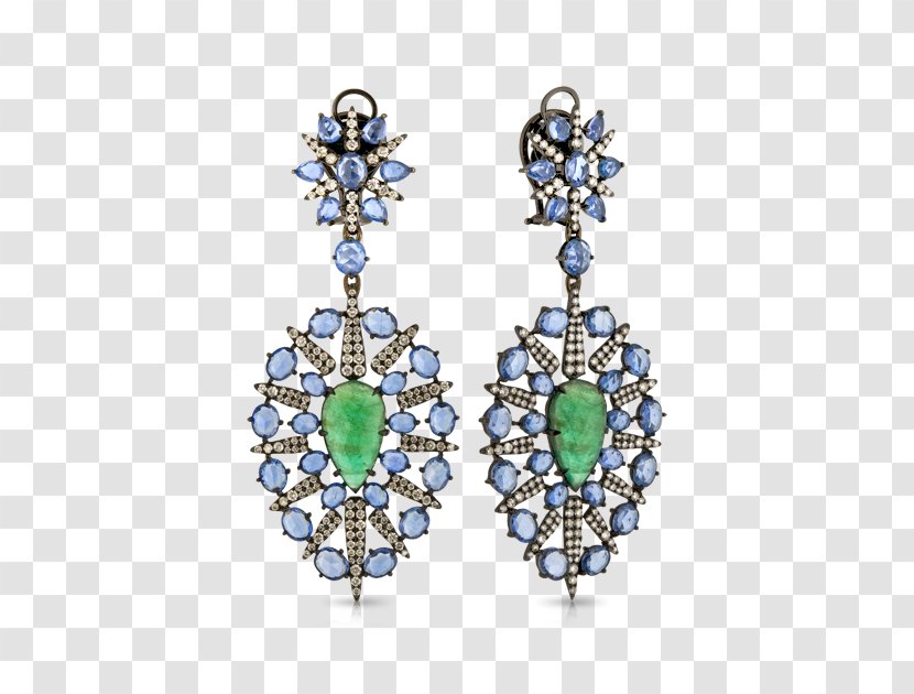 Emerald Earring Jewellery Gold - Body Jewelry - Earrings Transparent PNG