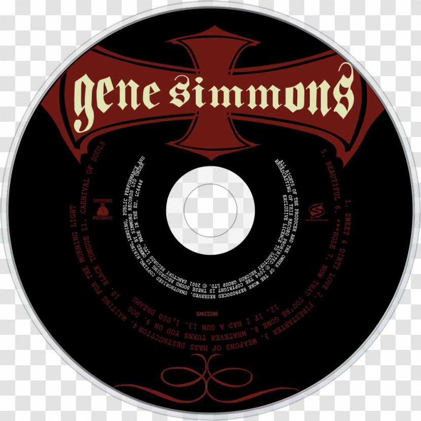 Compact Disc Asshole Brand Gene Simmons Transparent PNG