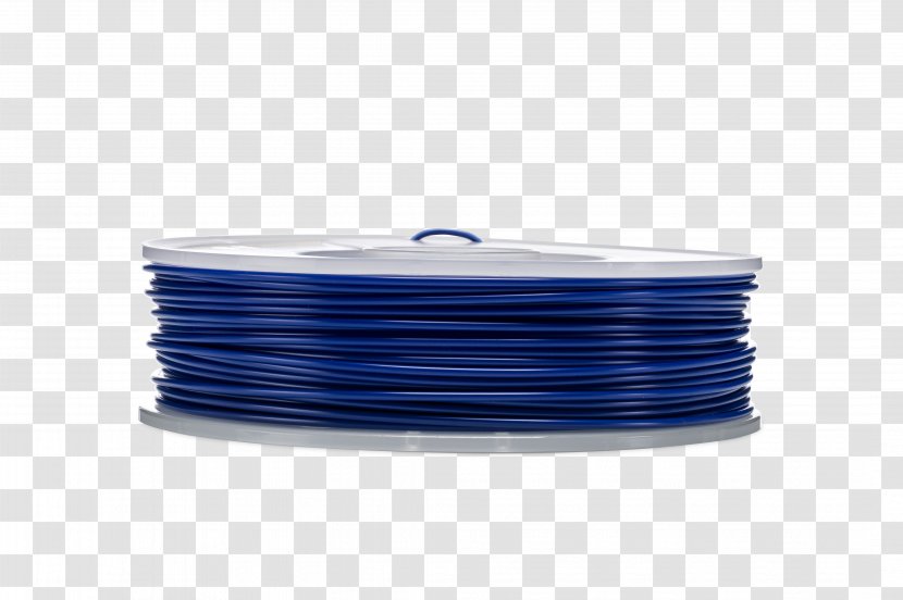 Dubai Polylactic Acid Ultimaker Blue 3D Printing Filament - 3d Transparent PNG