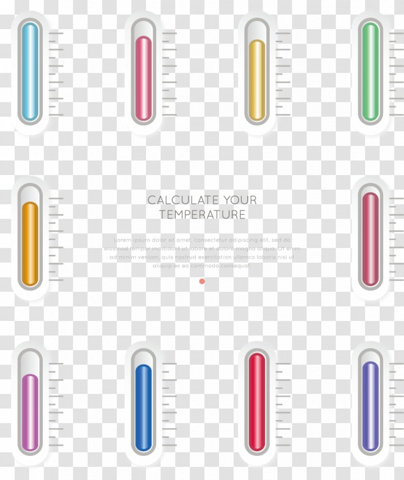 Data Chart Download - Temperature - Thermometer Scale Map Transparent PNG