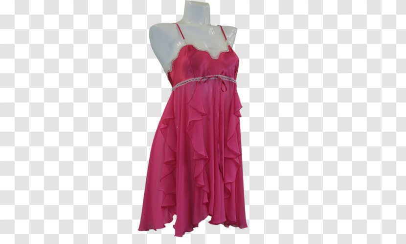 Nightgown Dress Clothing Ruffle Nightwear - Cartoon - Nightdress Transparent PNG