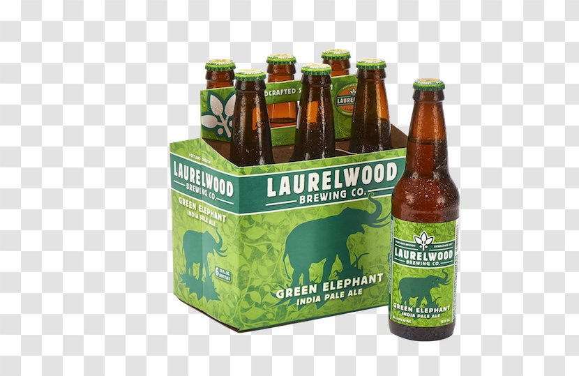 Beer Bottle Laurelwood Pub And Brewery India Pale Ale Founders Brewing Company - Craft - Pack Transparent PNG