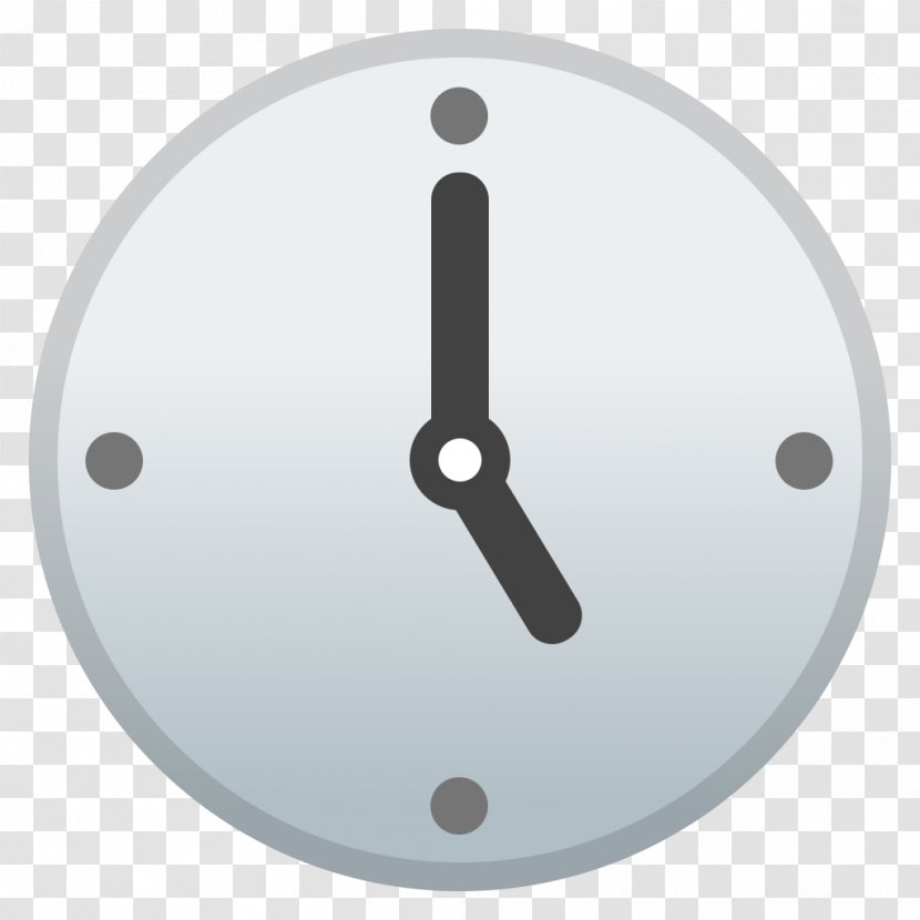 Clock Face Emojipedia Unicode - Android Transparent PNG