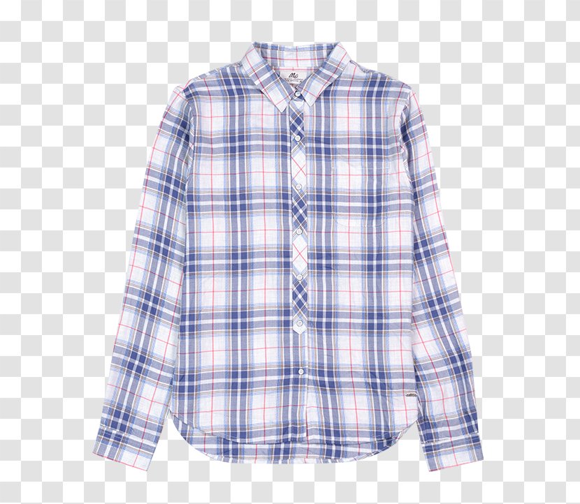 Flannel Dress Shirt Clothing - Button Transparent PNG