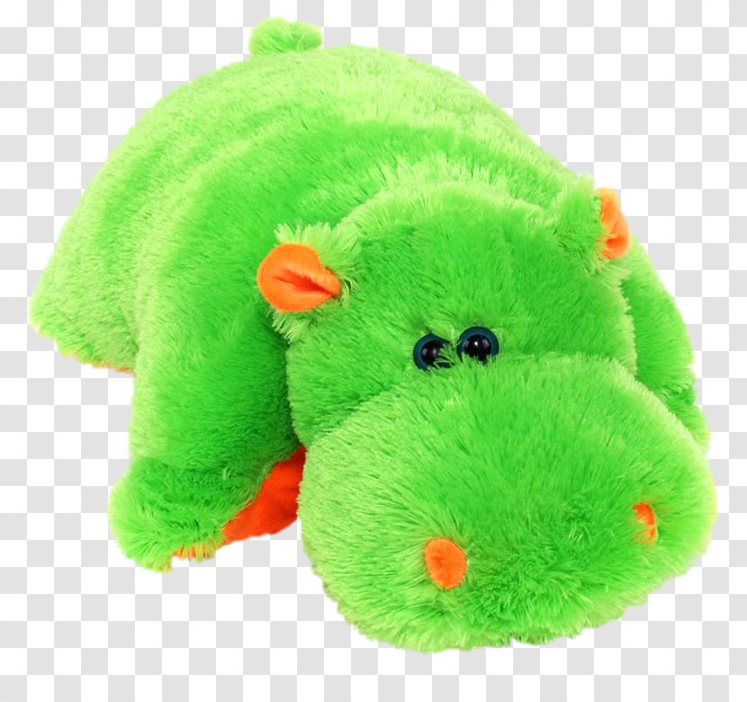 Stuffed Animals & Cuddly Toys Hippopotamus Sleep Pillow Plush - Organism - Begging Transparent PNG