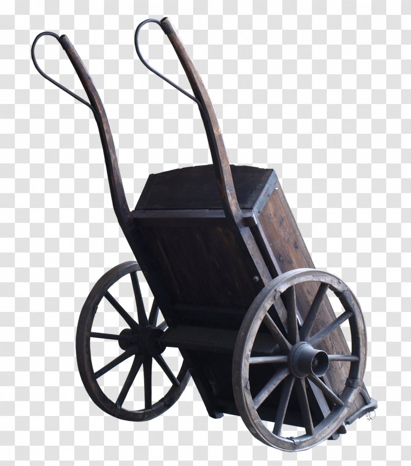 Cart Wheelbarrow Clip Art Image - Chariot - Handcart Transparent PNG