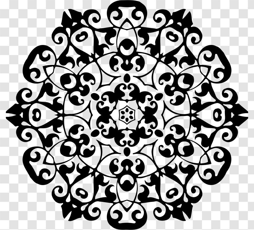 Black And White - Symmetry - Design Transparent PNG