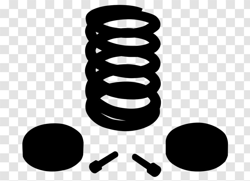 Microphone Product Design Clip Art Line - Blackandwhite - Coil Spring Transparent PNG