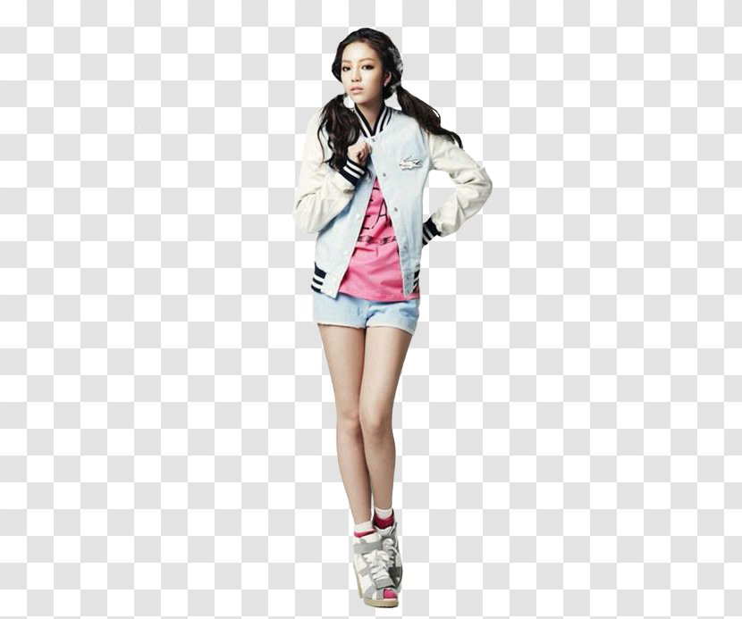 South Korea KARA Jacket Fashion Model - Outerwear - พื้นหลัง Transparent PNG