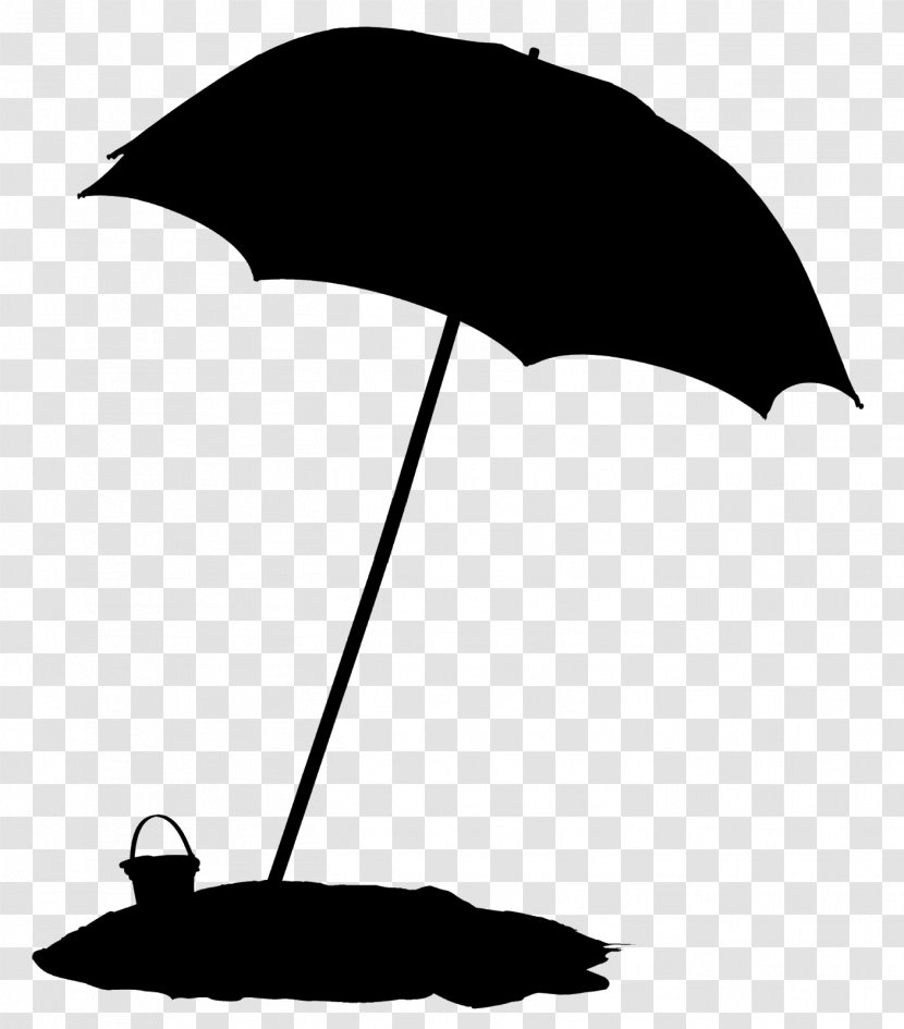 Umbrella Cartoon - Blackandwhite - Black M Transparent PNG
