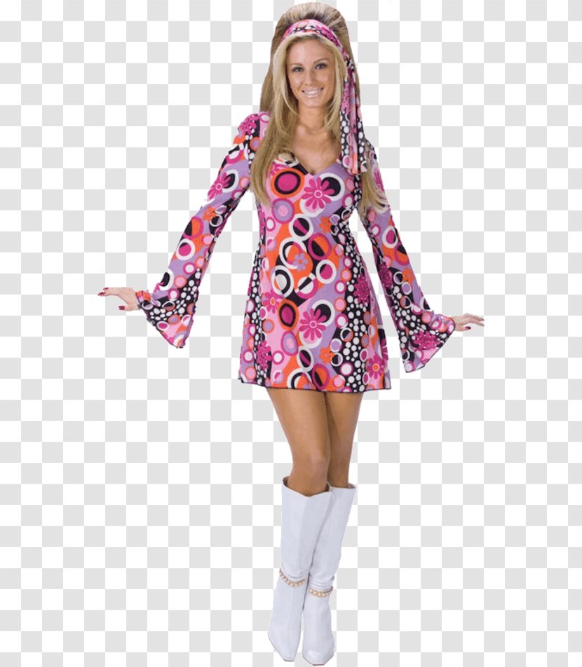 1970s 1960s Go-go Boot Knee-high - Halloween Costume Transparent PNG