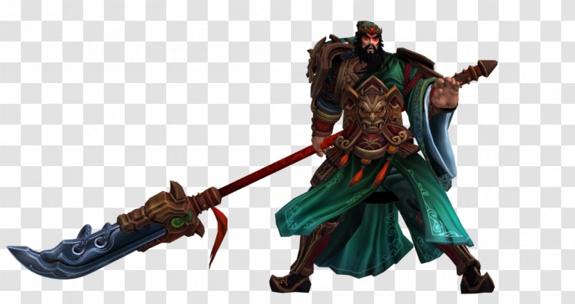 Smite Zhong Kui Game Chinese Gods And Immortals - Guan Yu Transparent PNG