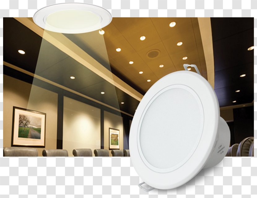 Recessed Light Lighting Fixture LED Lamp - Downlights Transparent PNG