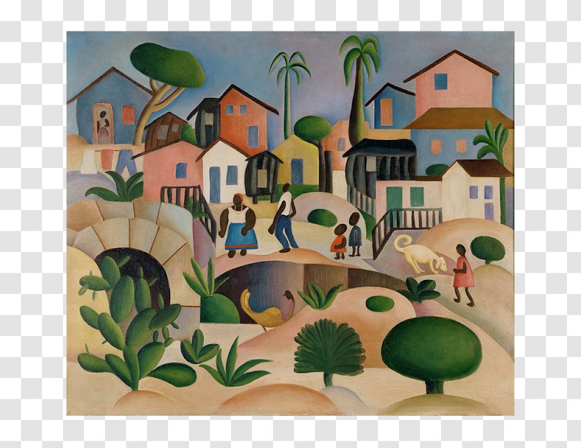 MALBA Morro Da Favela Brazil Abaporu Painting - Malba Transparent PNG