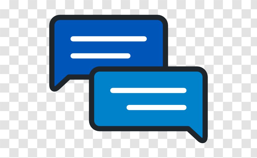 Communication Online Chat Conversation - Symbol - Area Transparent PNG