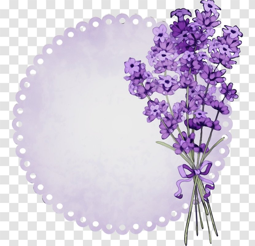 Purple Watercolor Flower - Painting - Balloon Plant Transparent PNG