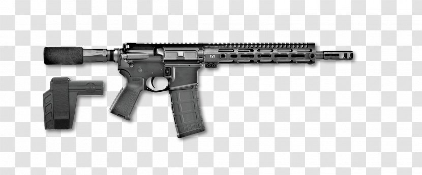 FN Herstal Firearm Pistol BRG-15 .300 AAC Blackout - Cartoon - Weapon Transparent PNG
