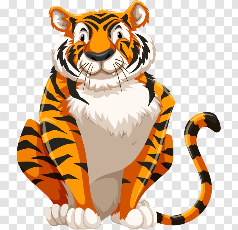 Tiger Jungle Wildlife Clip Art - Beast Transparent PNG
