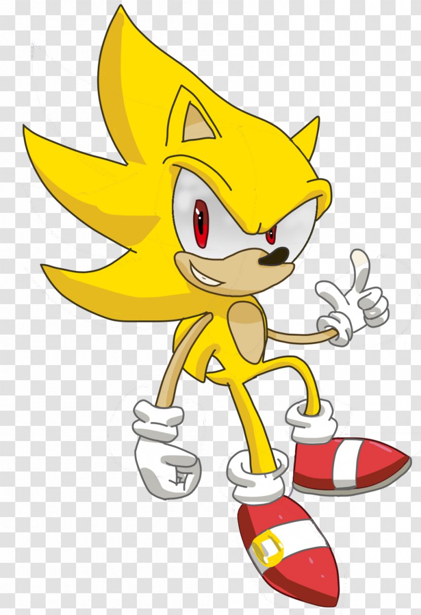 Drawing Yellow Art Sonic The Hedgehog Transparent PNG