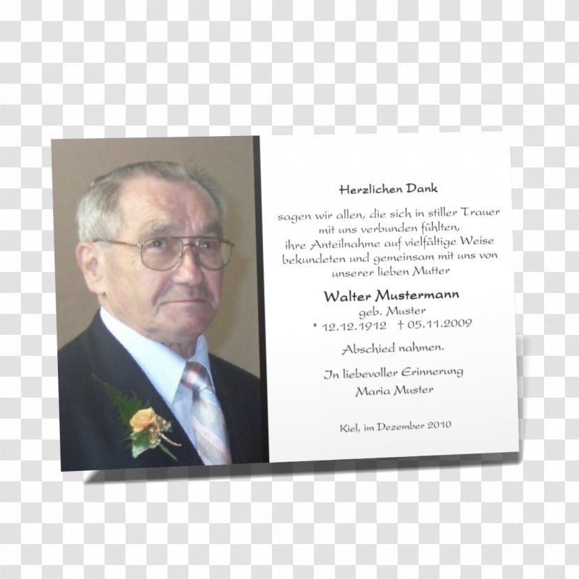 Danksagung Obituary Mourning Funeral Sechswochenamt - Saintalban - De Transparent PNG