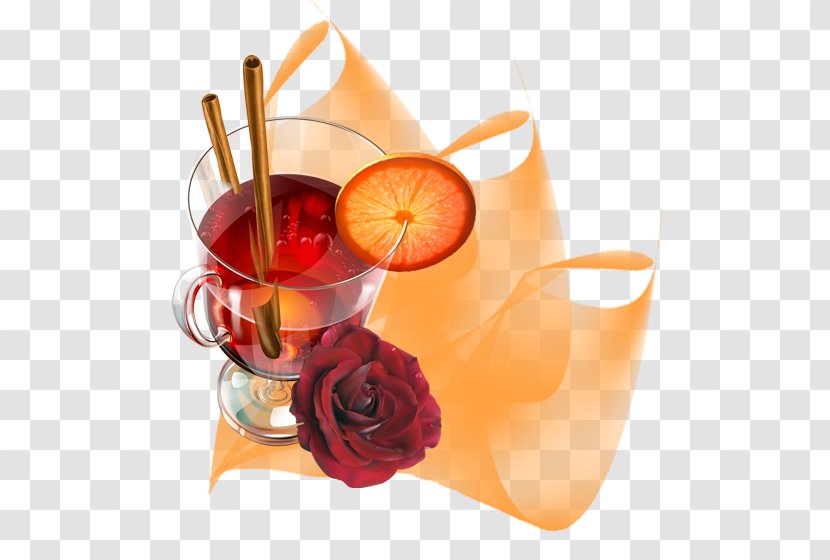 Transparency And Translucency Image Resolution Clip Art - Wine Cocktail - Lemon Tea Rose Decoration Transparent PNG