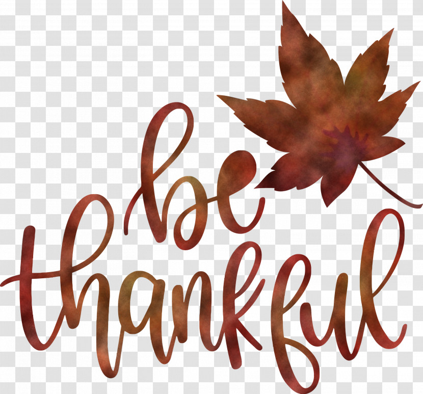 Thanksgiving Be Thankful Give Thanks Transparent PNG