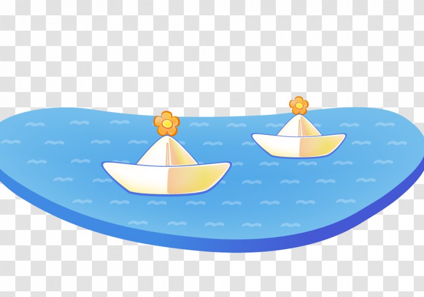 This Paper Boat - In The Water Transparent PNG