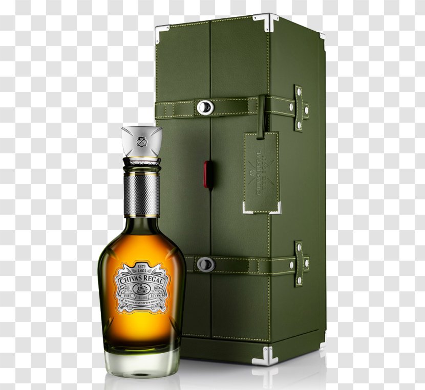Blended Whiskey Chivas Regal Scotch Whisky Single Malt - Distilled Beverage Transparent PNG