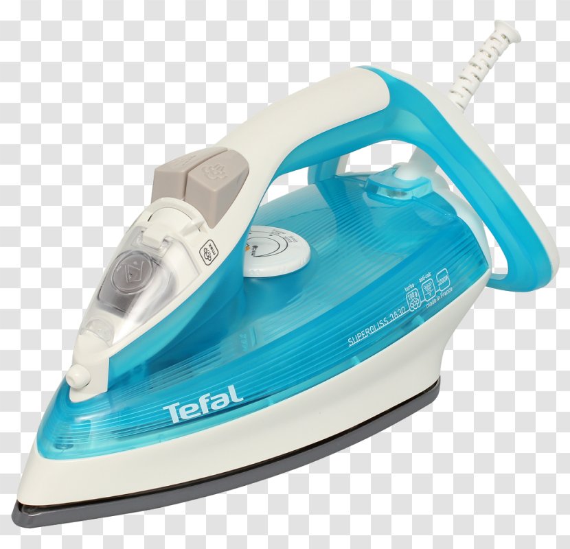 Clothes Iron Small Appliance Steam Tefal Vapor - Electricity - Clothing Transparent PNG
