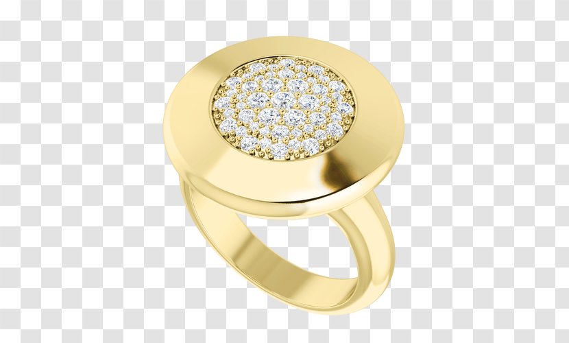 Diamond Ring Jewellery Brilliant Gold - Blue - Yellow Raindrops Transparent PNG
