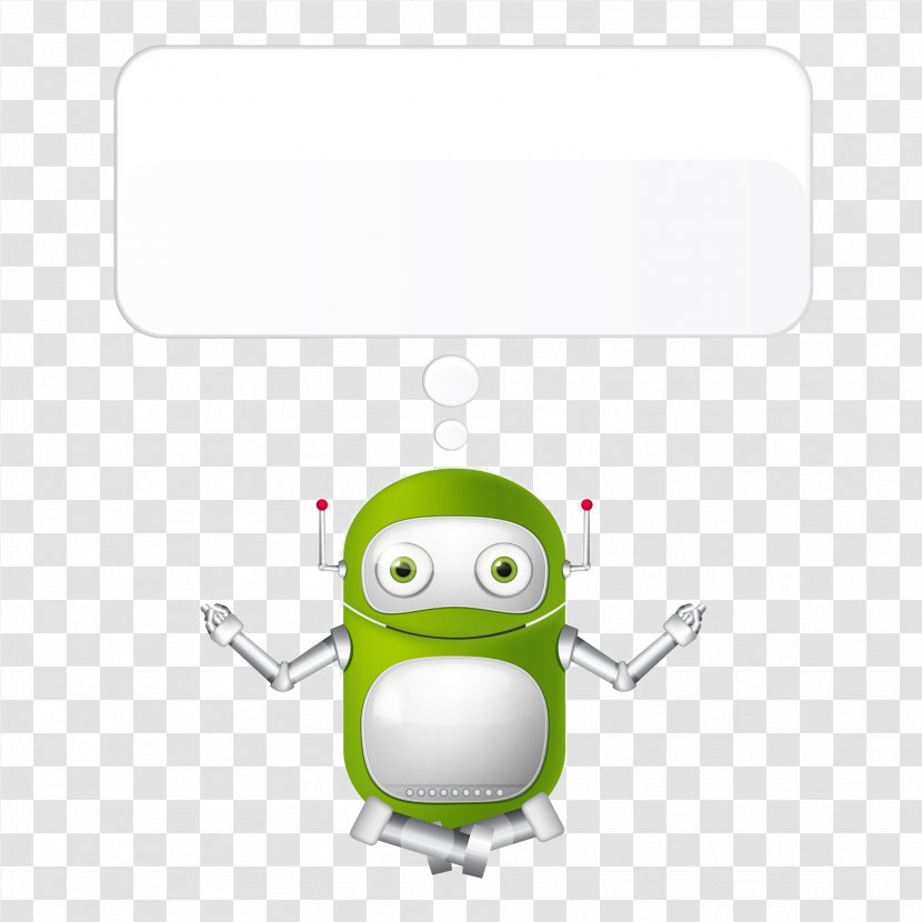 Drawing Photography Illustration - Stock - The Text Bubble On Top Of Robot Transparent PNG