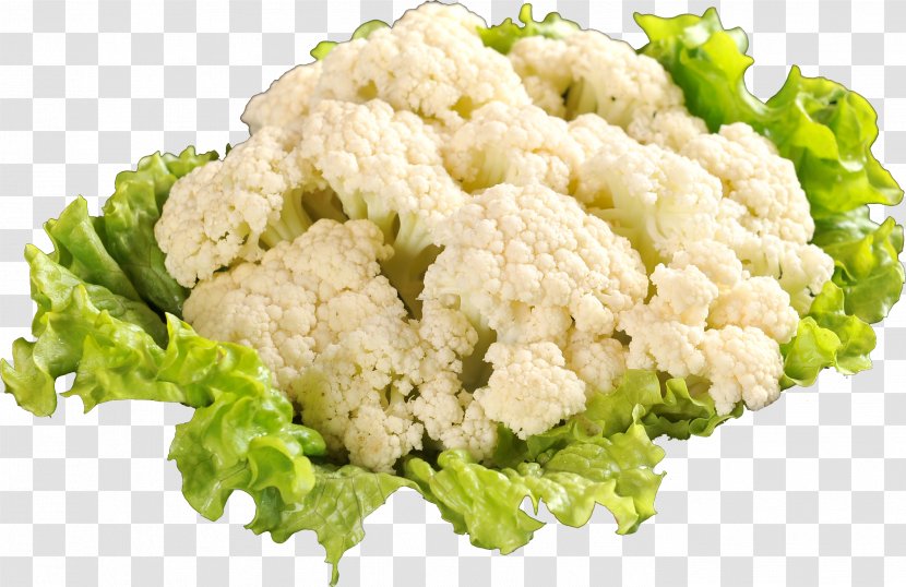 Cauliflower Vegetable Lettuce Vegetarian Cuisine Salad - Leaf - Material Transparent PNG