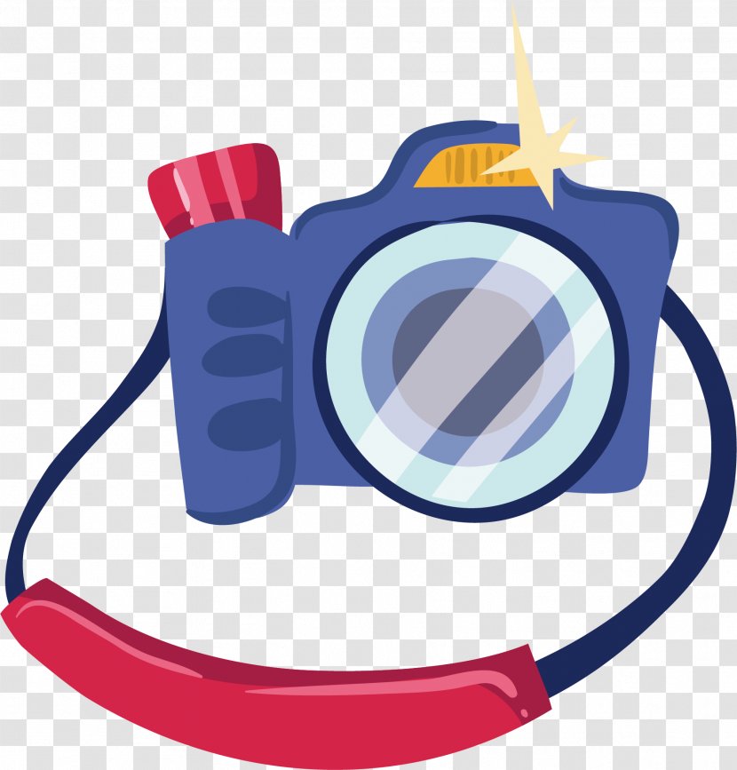 Camera Lens Photography - Shutter - Blue Vector Transparent PNG