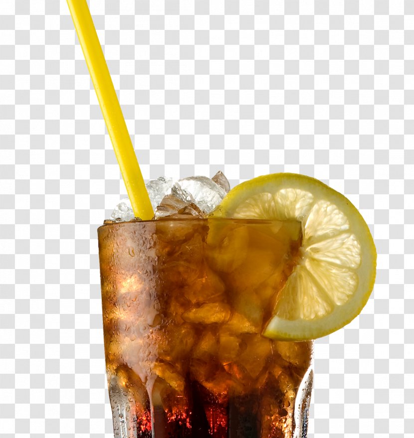 Long Island Iced Tea Cocktail Alcoholic Drink - Silhouette Transparent PNG